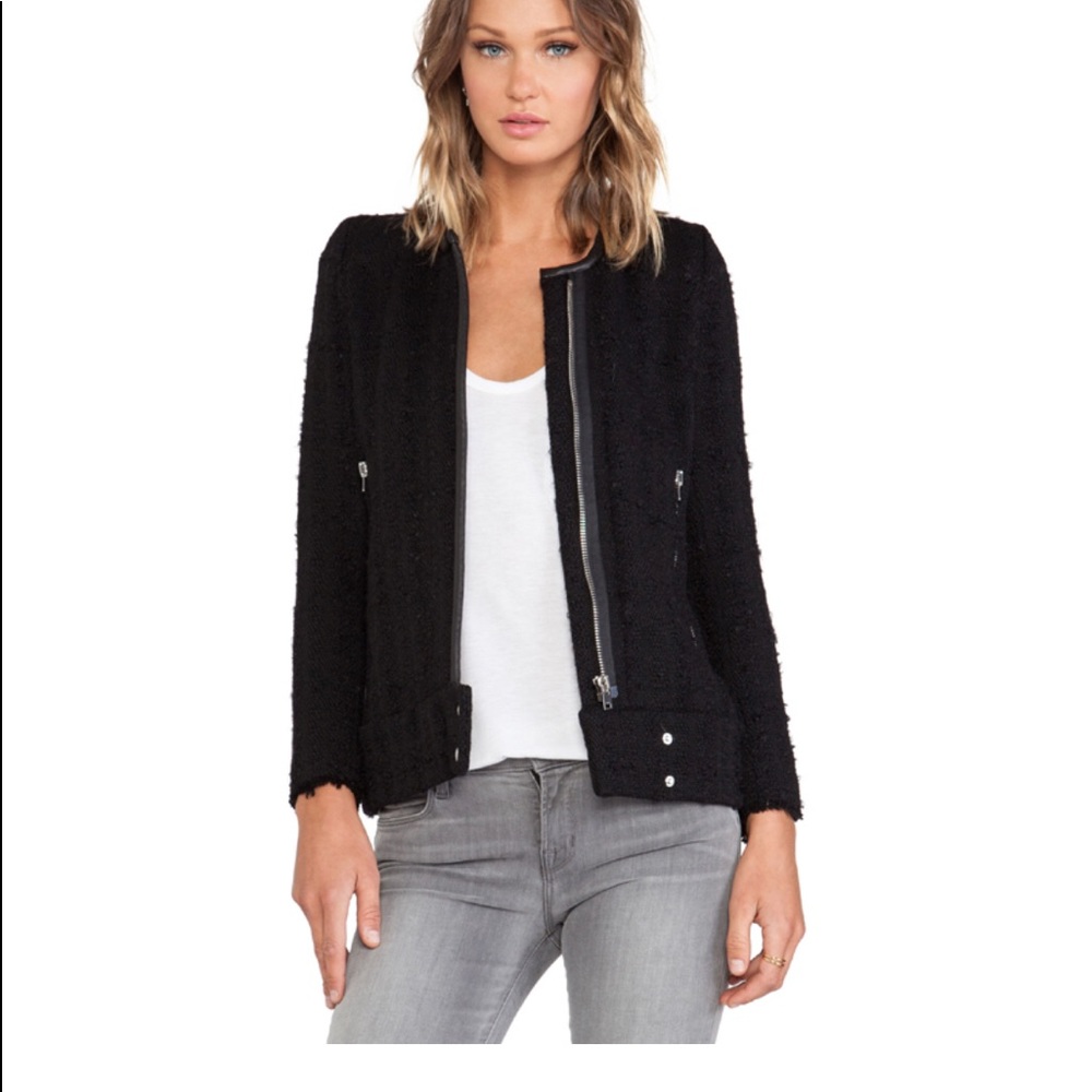 IRO Beth Jacket in Black - size 38